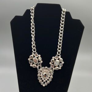 ❤️❤️Vintage Silver and Rhinestone Necklace❤️❤️